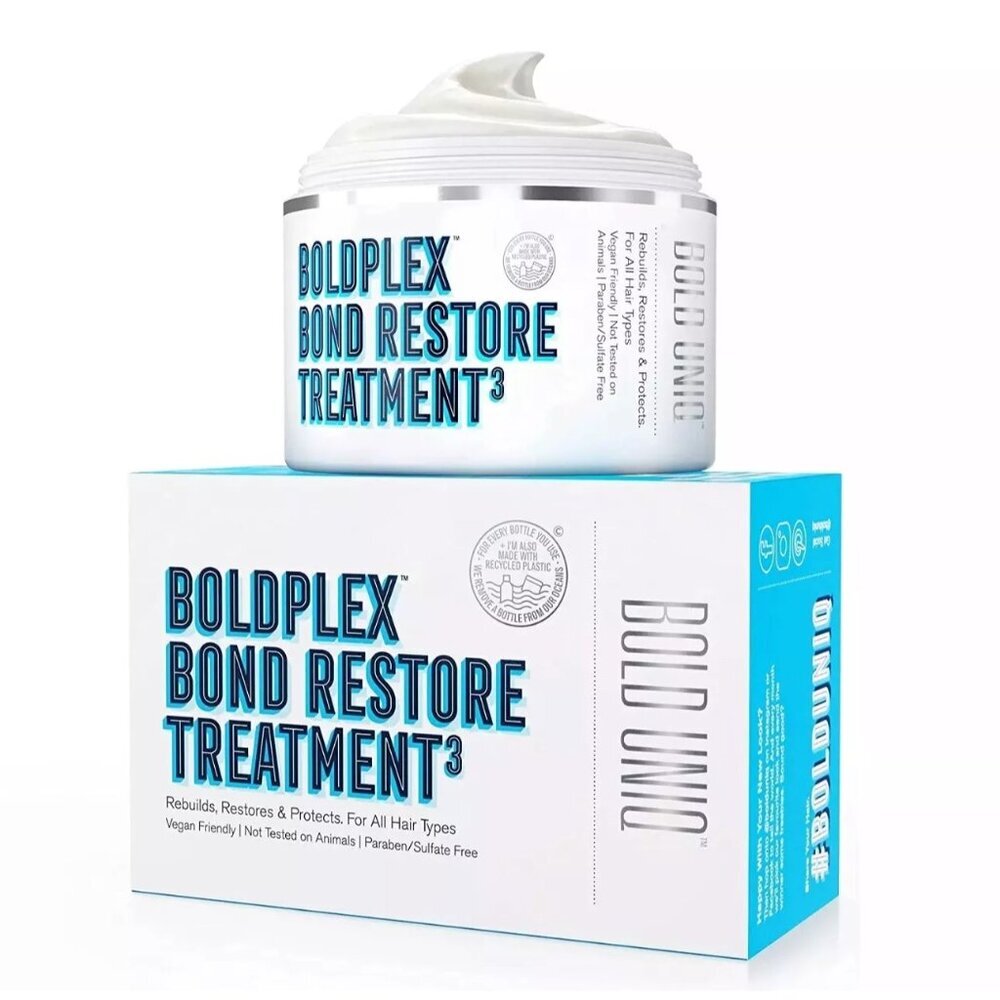 NEW Bold Uniq Boldplex Bond Restore Treatment3 Deep Conditioner Mask 200mL
